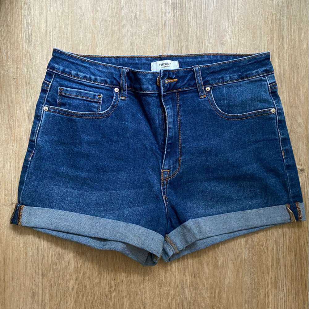 Forever 21 Women’s Denim Shorts | Dark Wash | Size 29